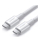 Kabel UGREEN Kabel USB-C męski do USB-C męski 2.0 US300 2m biały